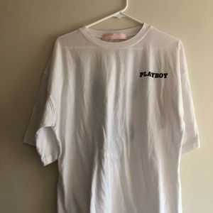 Missguided Playboy Oversized Tee